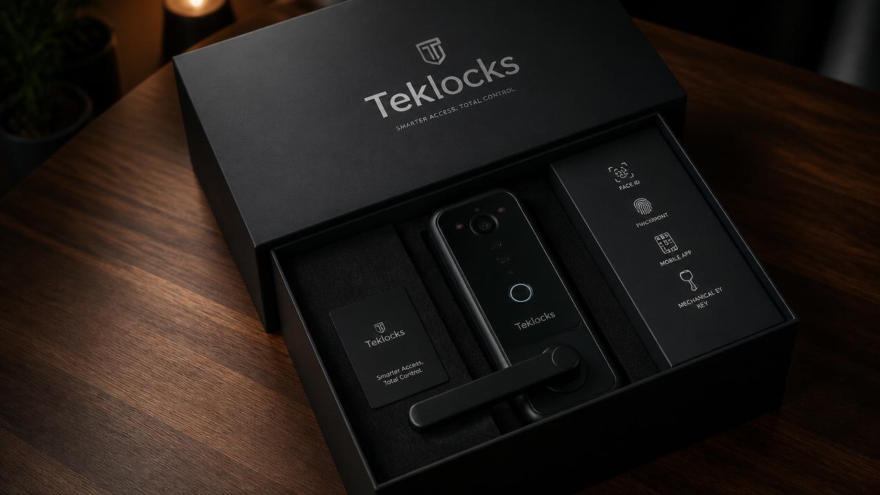 Unboxing and Smart lock general care